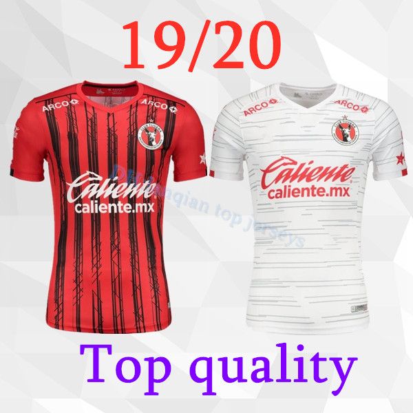 

19 20 xolo de tijuana occer jer ey 2019 2020 club tijuana home red away white rivero lucero bolano football hirt