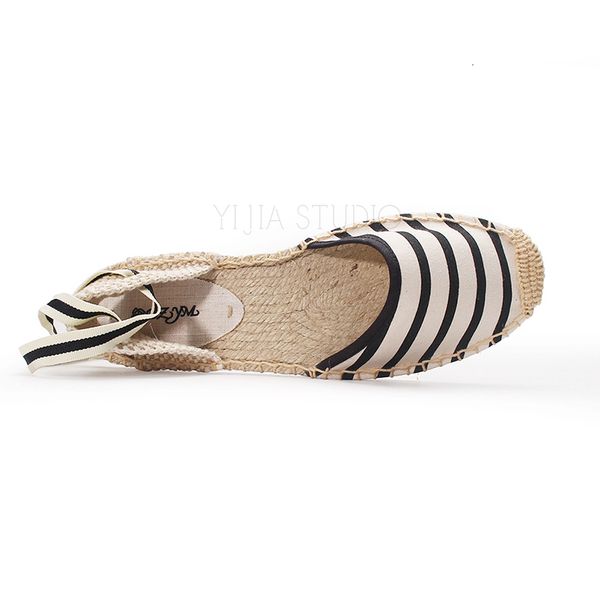 

women flat espadrilles 2019 sandals, Black