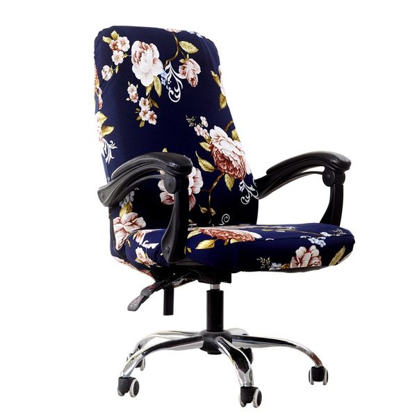 

1 pcs modern seat covers for computer chairs s/m/l stretch rotating lift chair covers big elastic office computer chair cover