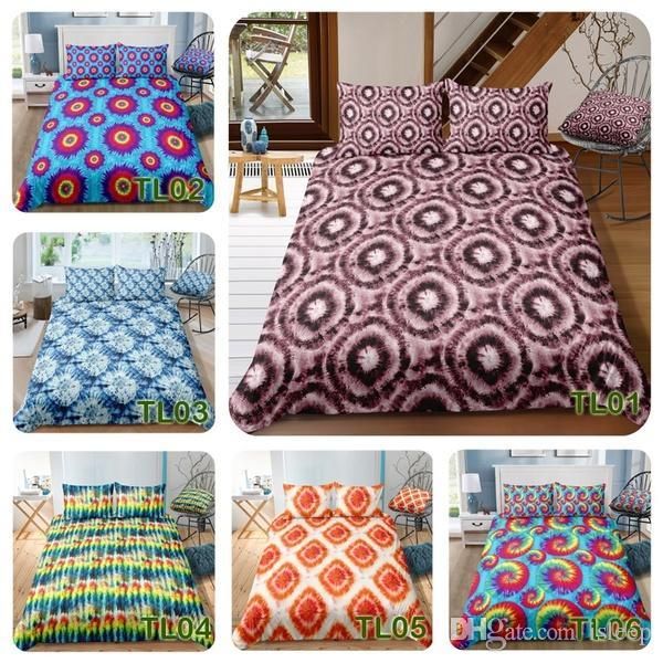 

3d printing colorful geometric 2 3 pcs with pillowcase for all size