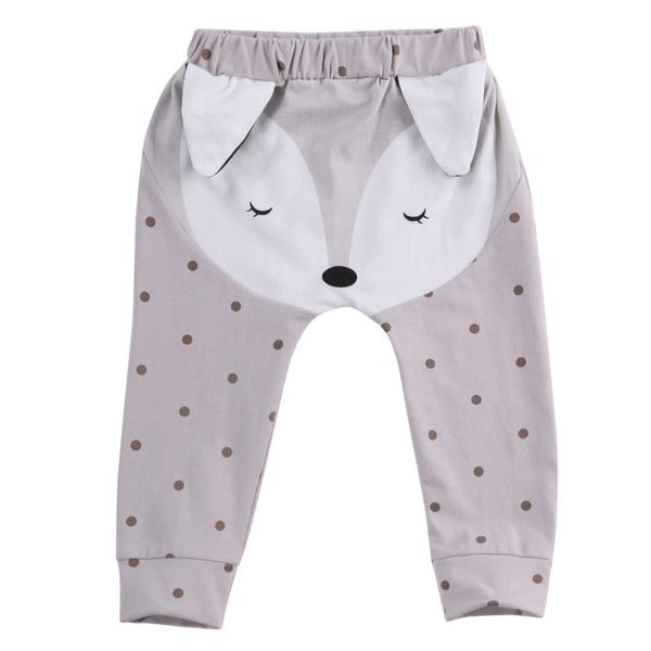 

2018 infant baby boys girls bottom harem pants infant kids 3d cartoon pant trousers 0-24m, Blue