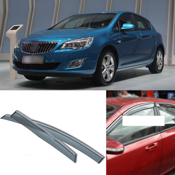 

jinke 4pcs blade side windows deflectors door sun visor shield for excelle xt