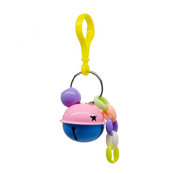

parrot hand take catch at foot of two-tone the ball deskmutual action small bell toys