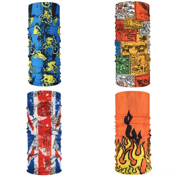 

xisph быстрая доставка 3d спорт шеи кольцо велосипед рыбалка шарф банданы щит маска для лица повязка бандана головные уборы велосипед шарф ч, Black