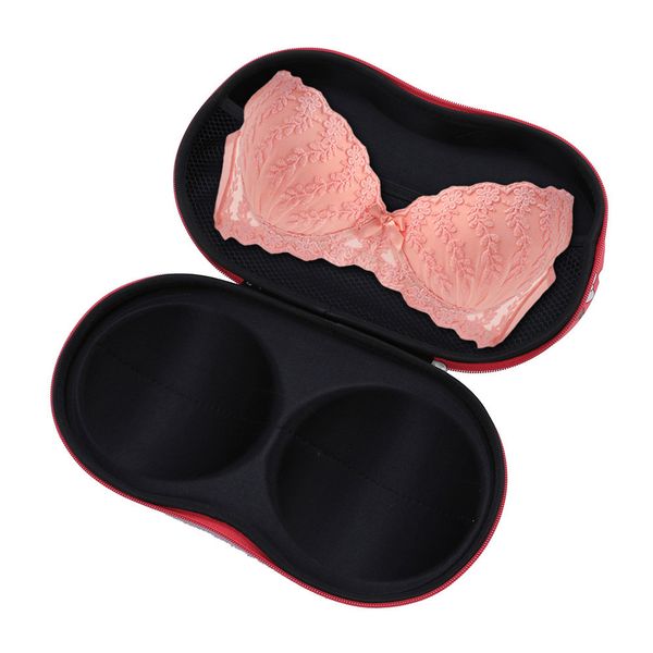 

bra underwear lingerie travel bag storage box portable storage makeup make up organizer almacenamiento de ropa interior yxd
