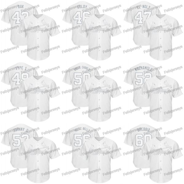 

46 Paul Goldschmidt 2019 Players Weekend Rangel Ravelo Michael Wacha Adam Wainwright Nickname Hicks TYPE John Gant Jersey