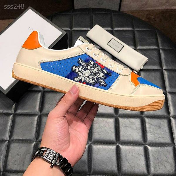 

2020 new small dirty shoe leather atmospheric couple board shoes flat casual shoes men and women casual shoe high size 38-44, Black