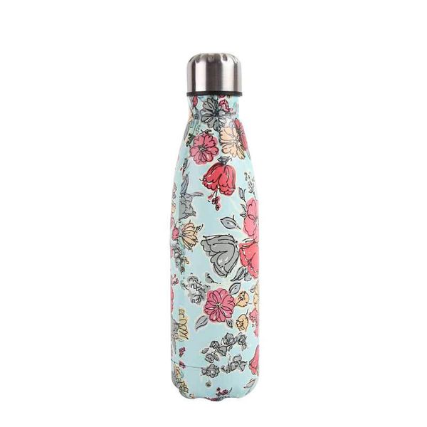 

insulated thermal lacquer printing water bottle great for travel colorful design new style double walled stainless steel cola bottle