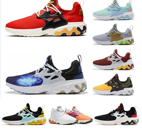 

beams x react presto dharma running shoe for men women witness protection barely volt rabid panda triple black trainers sneakers 5.5-11