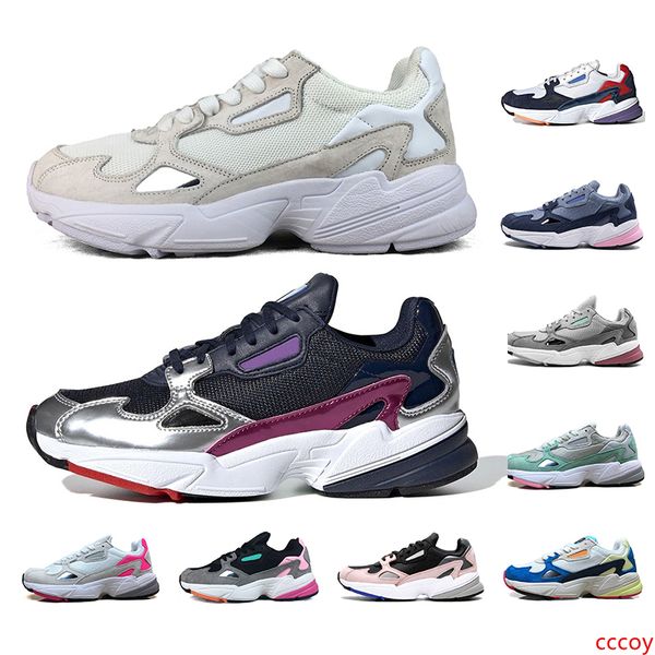 

whosale falcon running shoes for men women sliver multiple colors watermelon triple white sports walking sneaker mens trainers 36-45