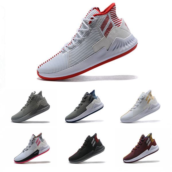 

2019 new arrival derrick rose 9 ix sports basketball shoes for mens super multicolor chaussures sports sneakers trainers 7-12