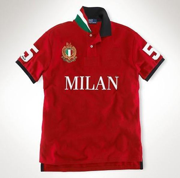 

new designer polo shirts men luxury polo casual men summer ralph mens lauren t-shirt classic brand high end tshirt stitching, White;black