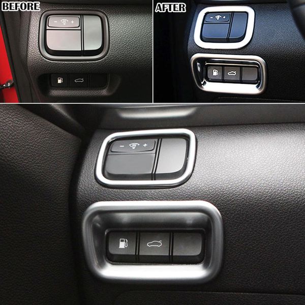 Chrome Inner Light Lamp Switch Button Cover Trim For Kia Optima K5 Jf 2016 2017 Truck Interior Truck Interior Accessories From Taolingyu1985 14 08