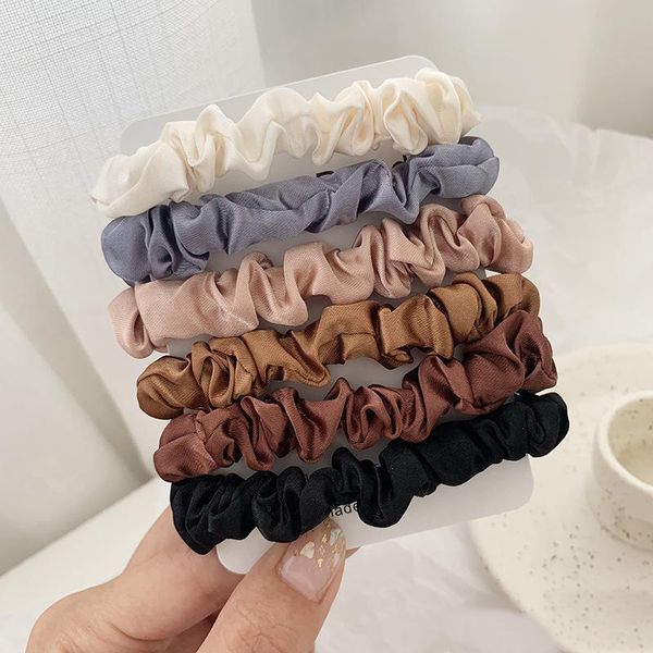 

scrunchie hairbands hair tie women for hair accessories satin scrunchies stretch ponytail holders handmade gift heandband