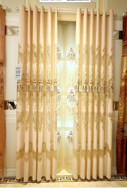 

european embroidery window screens curtains for living room bedroom window curtains sheer cloth kitche drapes panel