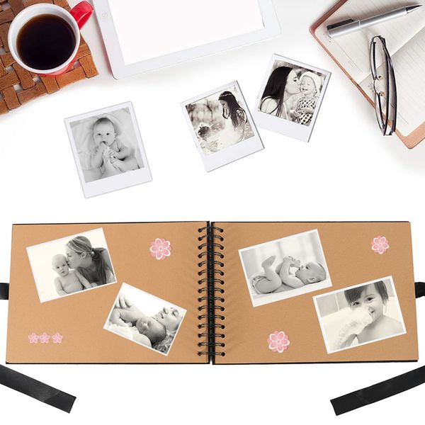 

80 pages p albums scrapbook paper diy craft album scrapbooking picture album for wedding anniversary gifts memory books