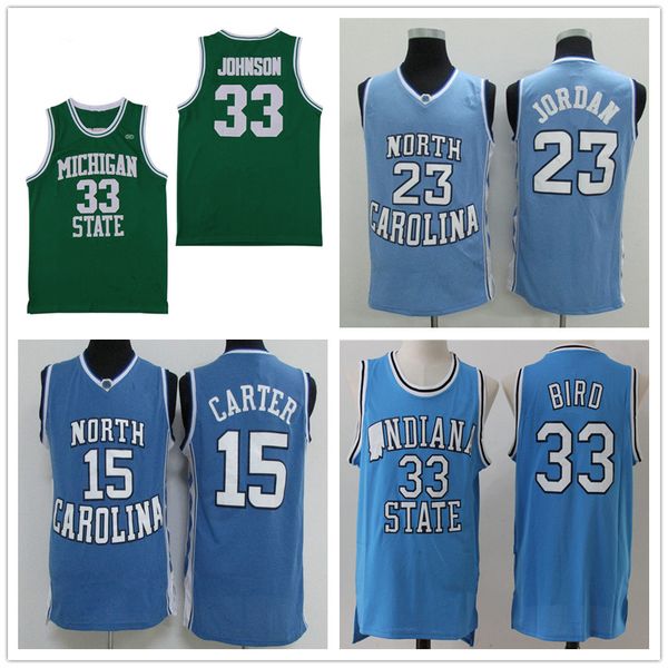 

ncaa michigan state spartans #5 cassius winston #33 johnson magic 22 miles bridges 23 draymond green 45 valentine college basketball jerseys, Black