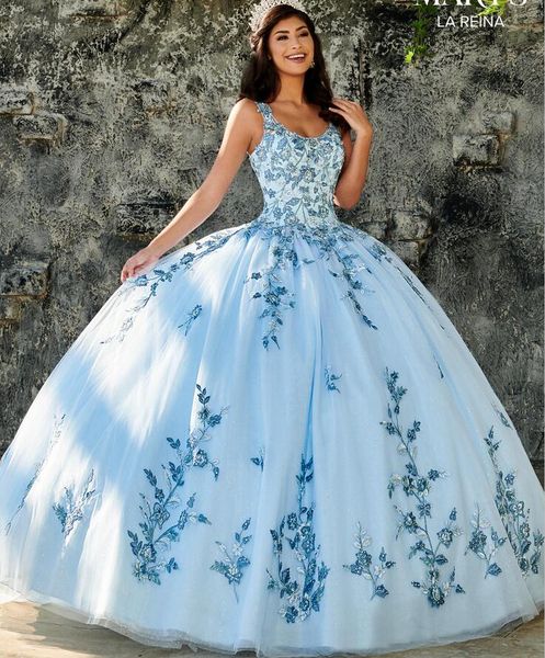 

2020 небено-голђбой quinceanera пла аппликаии бђ овок еи пѬинеа балное пла, Blue;red