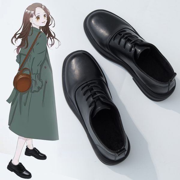 

women shoes autumn female footwear women's heels soft oxfords all-match black flats casual sneaker round toe fall dress on
