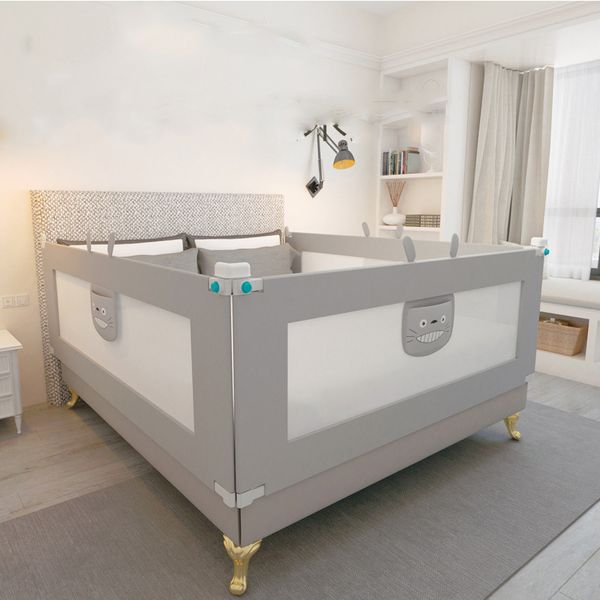 

children's bed bumper baby shatter-resistant bed fence baffle vertical lifting universal lift fence 2 meters