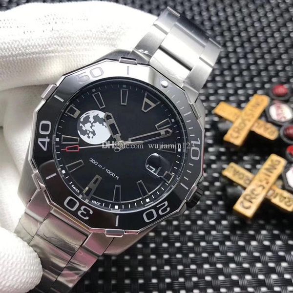 

Whole ale deluxe quality t ag ceramic watch ring 43mm man 039 automatic mechanical watch delivery