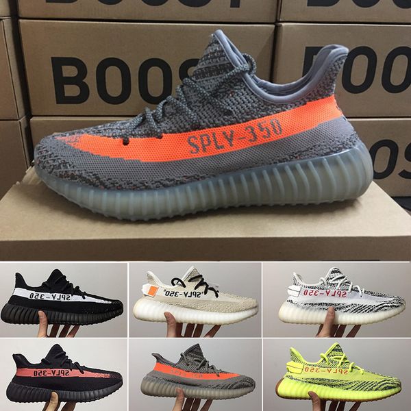 

2019 new relea e v2 350 clay hyper pace true form kanye we t men women running hoe port neaker zhk 2rf, Blue;gray