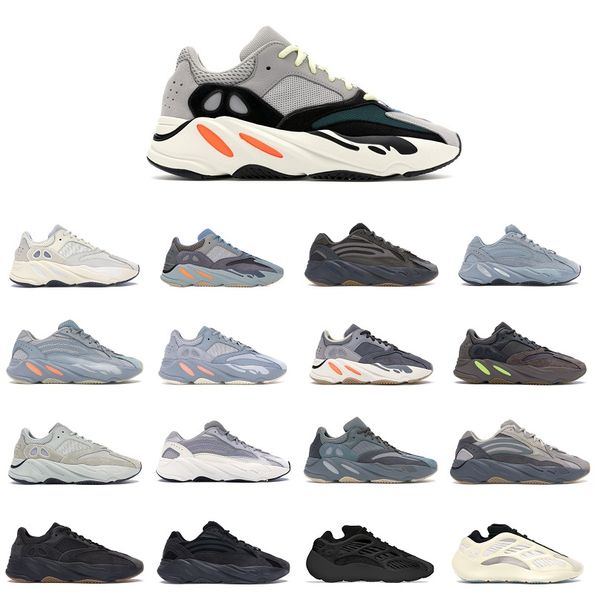 

originals solid grey b75571 kanye west shoes men women wave runner authentic inertia carbon blue static utility black teal blue outdoor snea