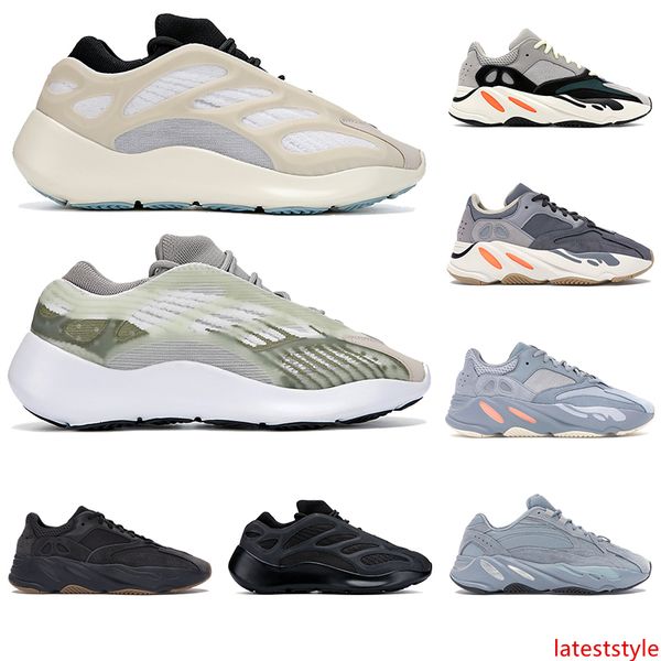 

2020 светоотражающие азаэль альва скелет мужские кроссовки kanye west 700 v3 светятся в темной коробке бирюзовый магнит женские дизайнерские