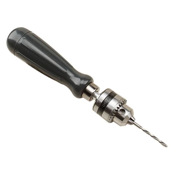 

general adjustable small pin vise hand drill set with chuck key and 5pcs drill bits for diy woodworking