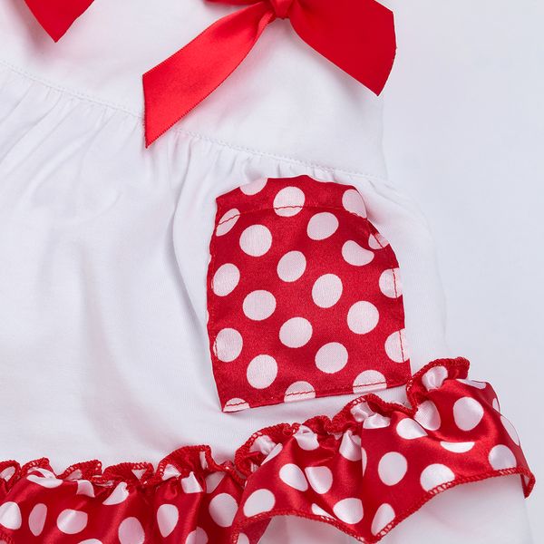 

yk&loving white children summer style clothing sets sling ruffled swing bloomer baby girls clothing bloomer set casual polka dot