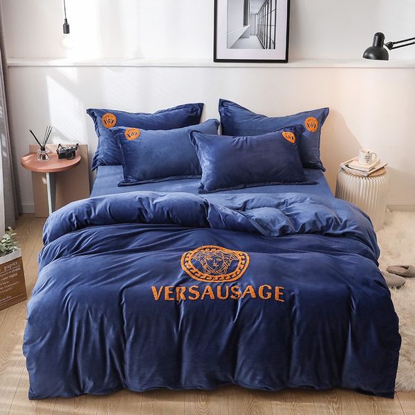 Tide Logos Bed Cover New Style 2019 Autumn And Winter Bedding Sets