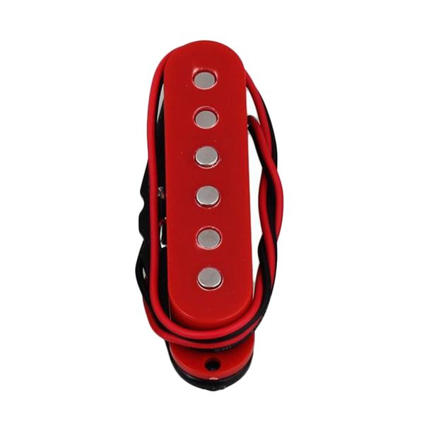 

high output guitar pickup single coil humbucker pickups staggered for st red