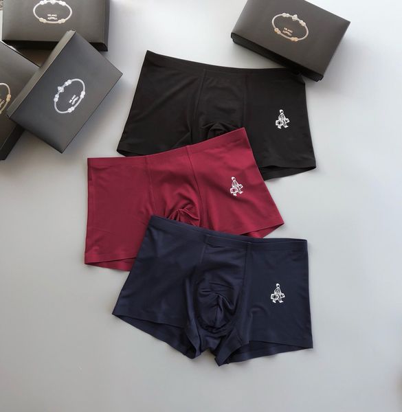 

2020 дизайнера мужского белье классической марки стиль люкс высокого качество способ smooth fit нет curling одна коробки из трех цветов 3, Black;white