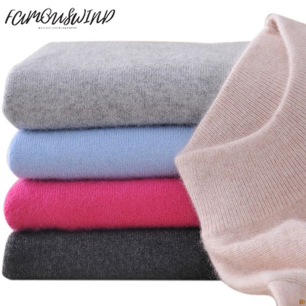 

cashmere fashion blended applique sweater women autumn winter turtleneck knitted pullovers female long sleeve solid color, White;black