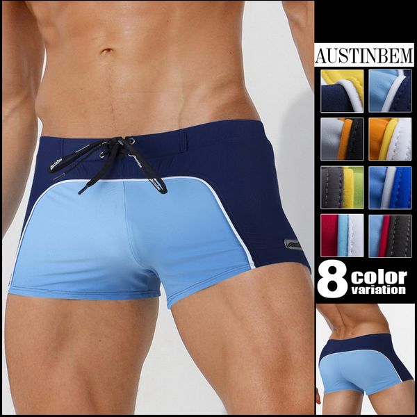 

men's swimming trunks beach swimsuit maillot de bain boy swim suits boxer shorts swim trunks swimming surf banadores mayo sungas