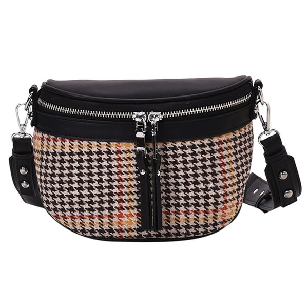 

191116 ivog new arrival everyday ladies small messenger crossbody handbag clutch geometric bucket bags for women 2019