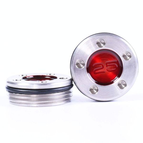 

2pcs 25g golf putter weights screws red design training aids tool golf weights