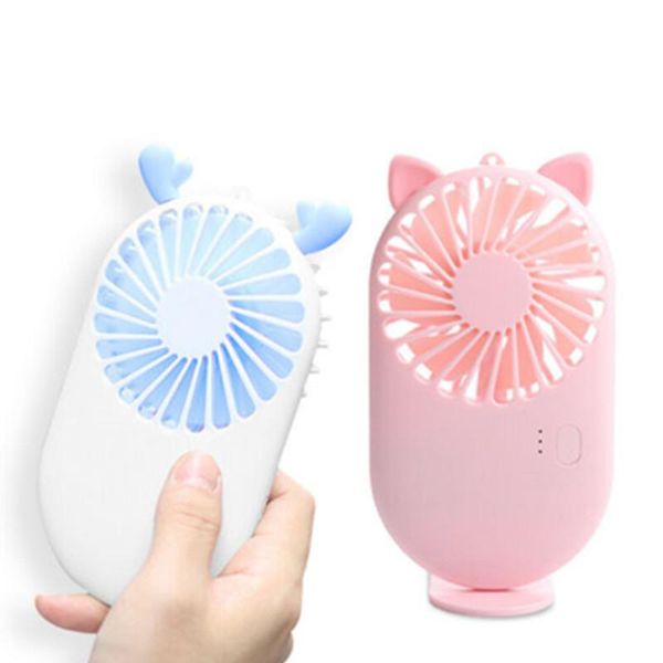 

мини вентилятор портативный вентилятор ручной с встроенной аккумуляторной батареей usb порт дизайн удобный для умного дома офис подарки вент