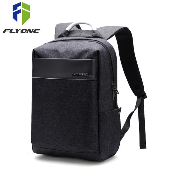 

flyone lapbackpack external usb charger computer backpacks anti-theft waterproof school bags for men women casual travel bag