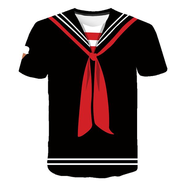 

мђжка и женка ђболка лео 2020 воѬекий новй оп 3d Ѭђбака  коѬоким Ѭђка White;black