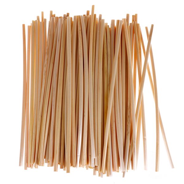 

100pcs / pack 20cm wheat straw environmentally friendly straw bar kitchen accessories