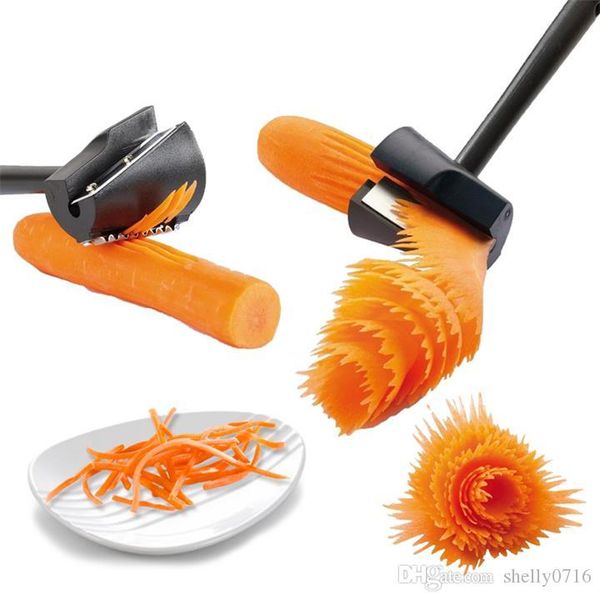 Aracı Pişirme Mutfak Meyve Aracı Sebze Kesici Plastik Havuç Spiral Dilimleyiciler Peeler Meyveler Cihaz Mutfak Gadget Aksesuarları