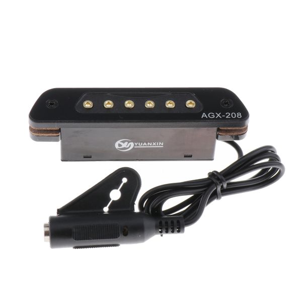 

sound hole guitar pickup for folk classical acoustic guitar agx-208 simple