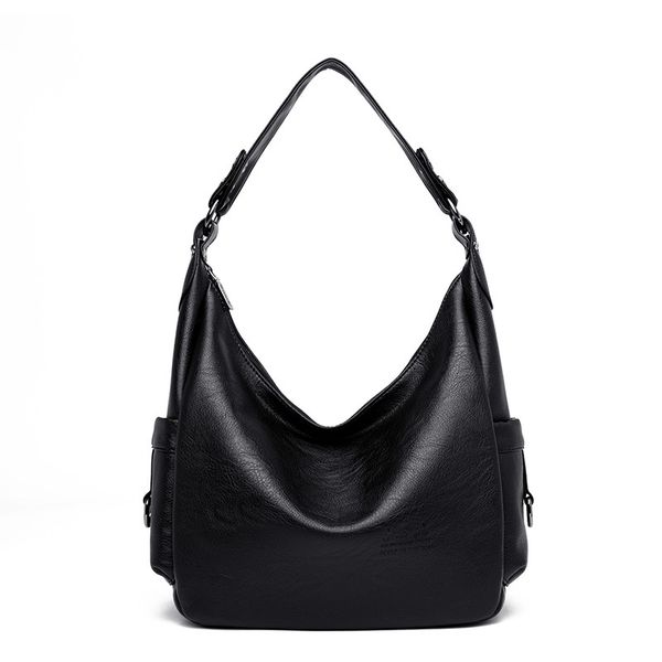 

women's bag mother bag 2020 new korean wild one-shoulder messenger pu soft leather fashion simple ladies handbag