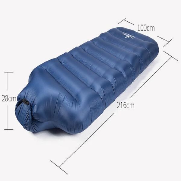 

2019 creative outdoor water inflatable mattress single lazy inflatable sofa cushion