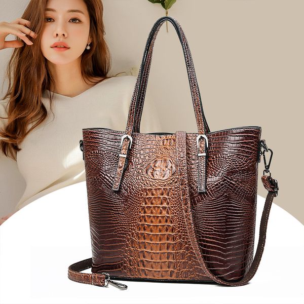 

женская сумка женская 2020 новая мода одно плечо женская сумка крокодил шаблон искусственная кожа сумочка тренд дамы crossbody