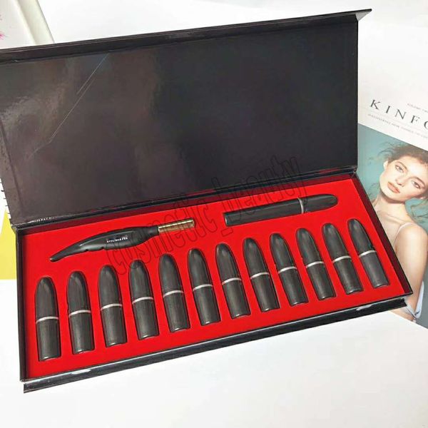 

2019 новый makeupfamous m brand 14 в 1 набор для макияжа матовые помады тушь для ресниц с высоким качеством бесплатная доставка dhl