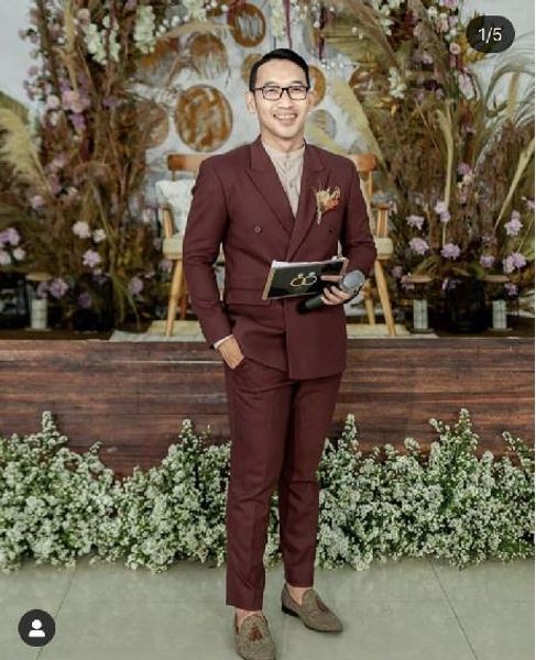 

fashion men's double breasted wedding suits for men groom man party prom suit male blazer custom costume homme mariage new, White;black