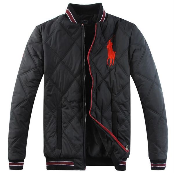 

бренд Мужская верхняя одежда хлопок пальто поло куртки вниз парки вышивка повсед