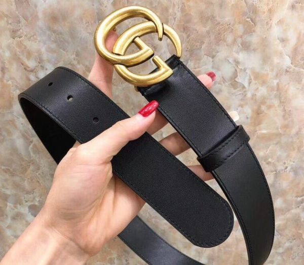 

Классический латунный пояс Luxurys дизайнеры GG жемчужные пряжки ремни для мужчин женщина пояс джинсы поясной ремень GUCCI 126G